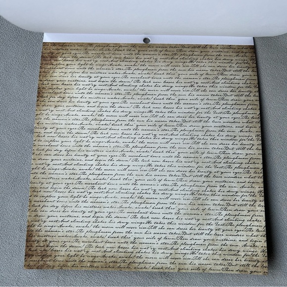 2 for $20 ~ 44 ~ 8 x 8 Printed Cardstock Sheets ~ The Timeless Type Stack Design - Picture 5 of 11